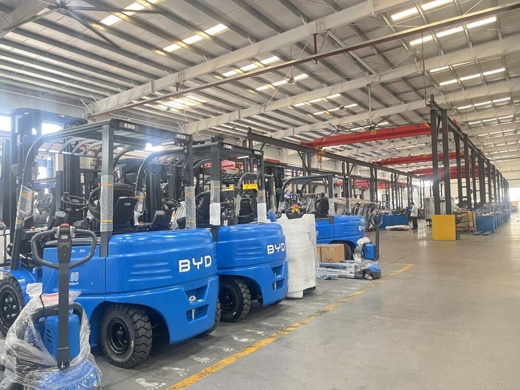 Soluções de Armazenamento e Manuseio para Empilhadeiras da BYD: Adapte-se à Produção Enxuta e Crie um Sistema de Logística de Fábrica Eficiente(Figura1)
