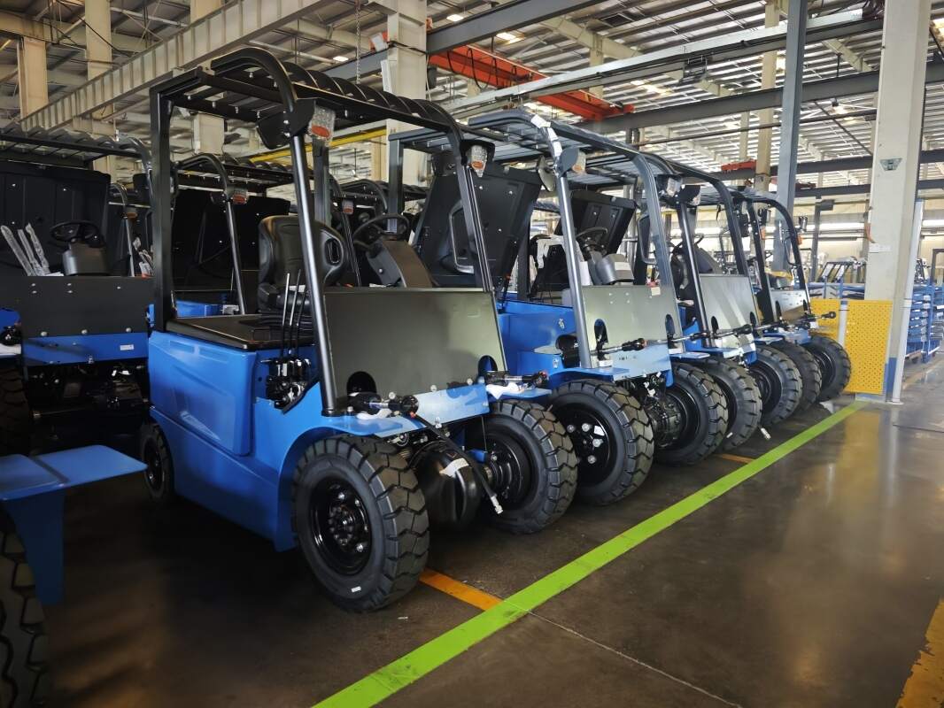 Equipamento de manuseio de materiais iteração, empilhadeira elétrica impulsiona 