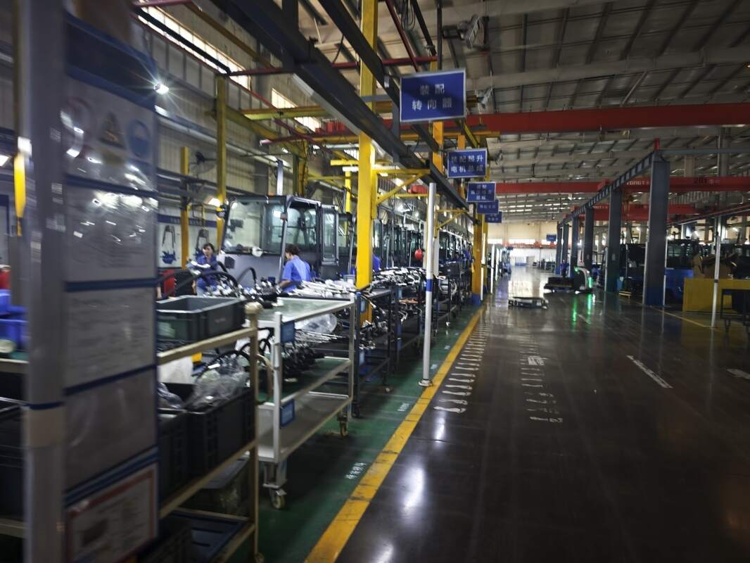 Como a empilhadeira elétrica de contrapeso se adapta à indústria têxtil(Figura2)