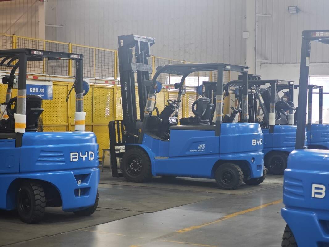 Como a empilhadeira elétrica retrátil atende às necessidades da indústria alimentícia(Figura2)