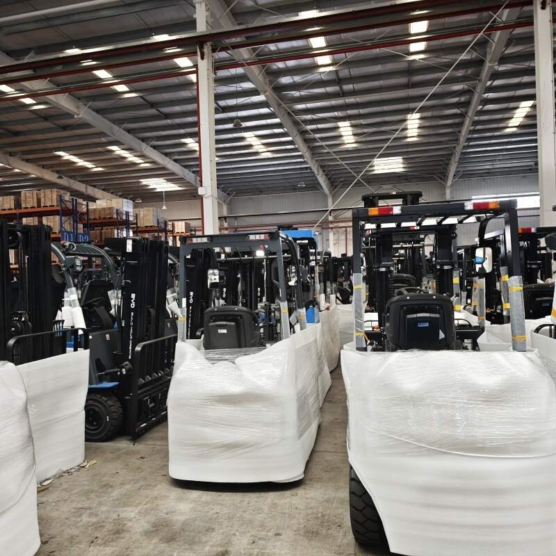 Como o empilhador elétrico se adapta à câmara fria(Figura3)